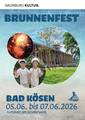Brunnenfest in Bad K&ouml;sen vom 05. bis 07.06.2026
