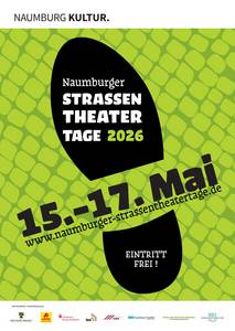 Plakat Naumburger Stra&szlig;entheatertage 2026