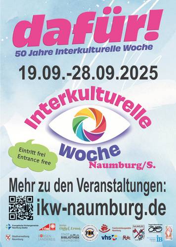 Plakat der Interkulturellen Woche 2025