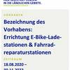 Stadtverwaltung Naumburg (Saale) stellt an insgesamt 4 weiteren Standorten kostenlose E-Bike-Ladestationen und Fahrrad-Reparaturstationen zur Verfügung