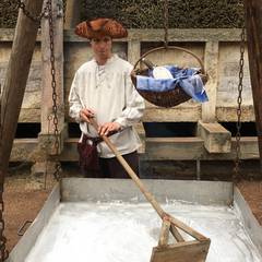 Schausieden am Gradierwerk &copy;Annett Einicke