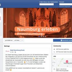 Screenshot Facebook ©Stadtverwaltung Naumburg (Saale)