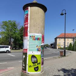 Litfaßsäule Vogelwiese ©Stadtverwaltung Naumburg (Saale)